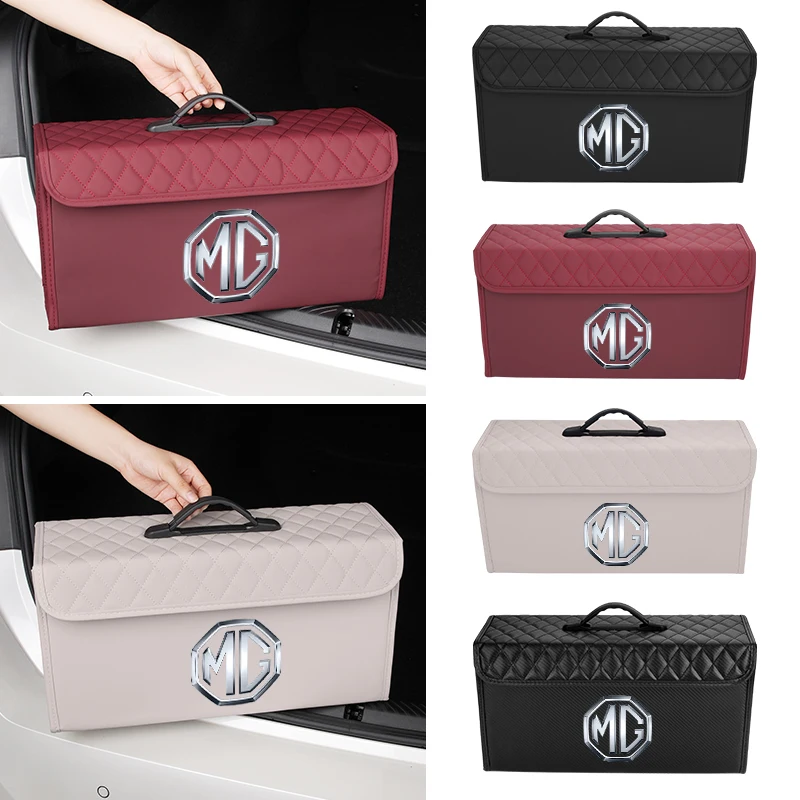 Шкіряна коробка для багажника з органайзером інструментів для MG (MG 6, 3, 5, 7, TF, ZR, ZS, HS, GS, GT, Hector, RX5, RX8)